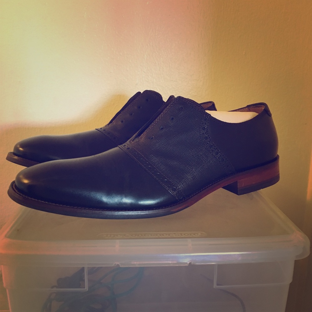 Cole Haan saddle shoes.